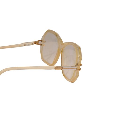 Cazal Vitage Sunglasses Clear Square Round Glasses MOD